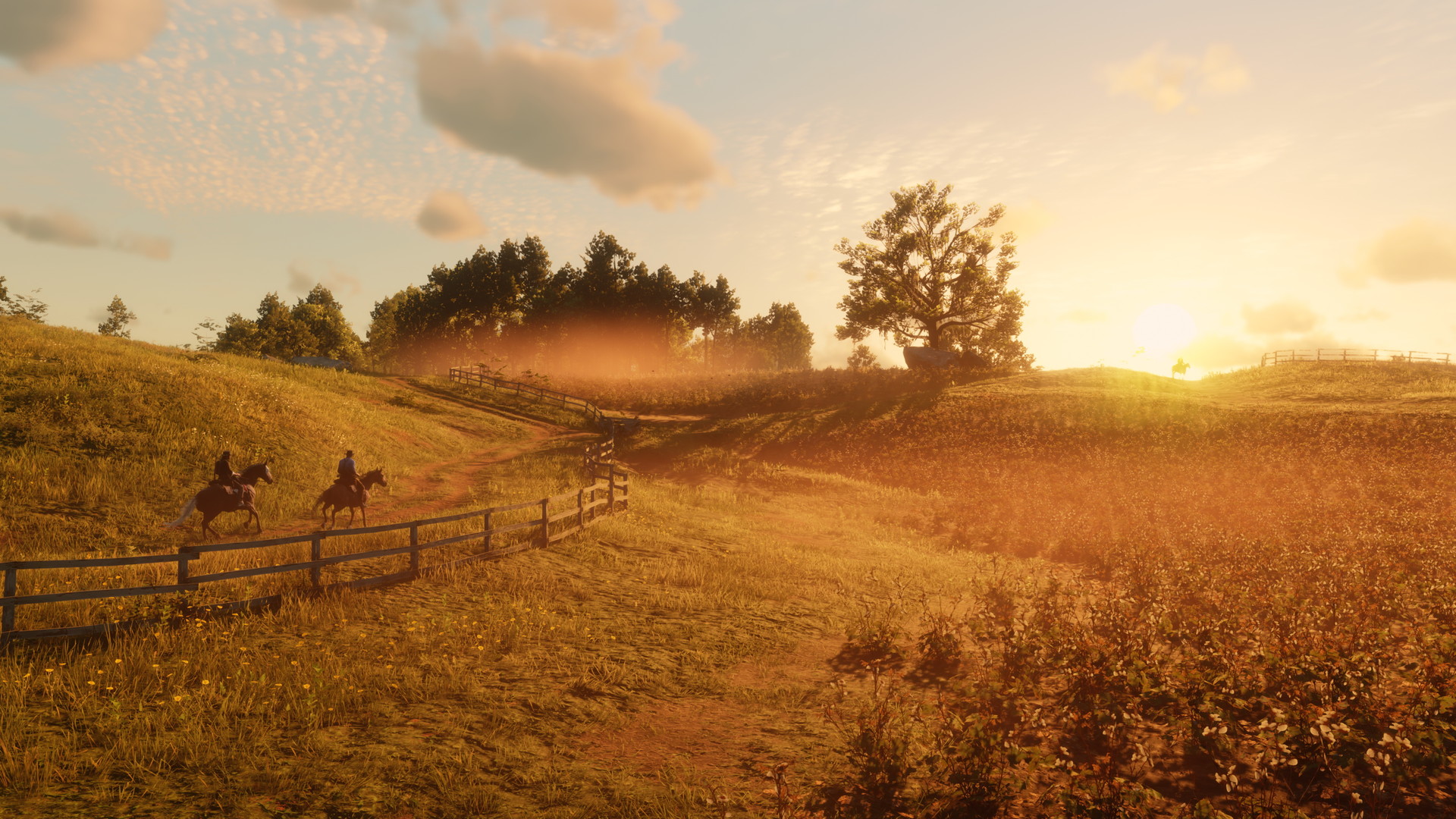 The old west countryside.